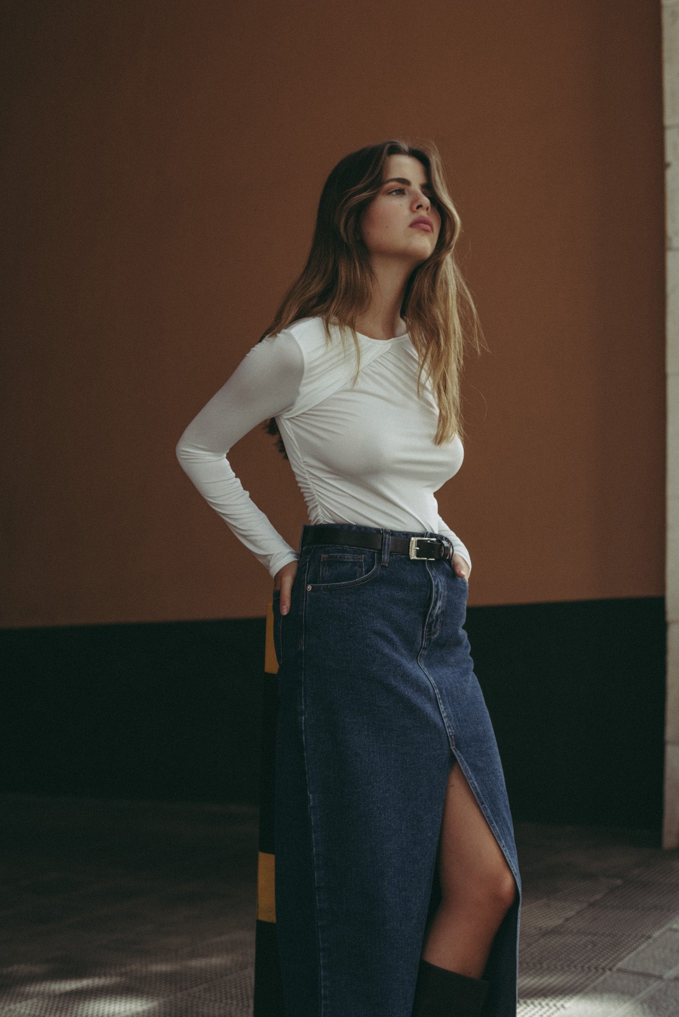 FALDA VAQUERA