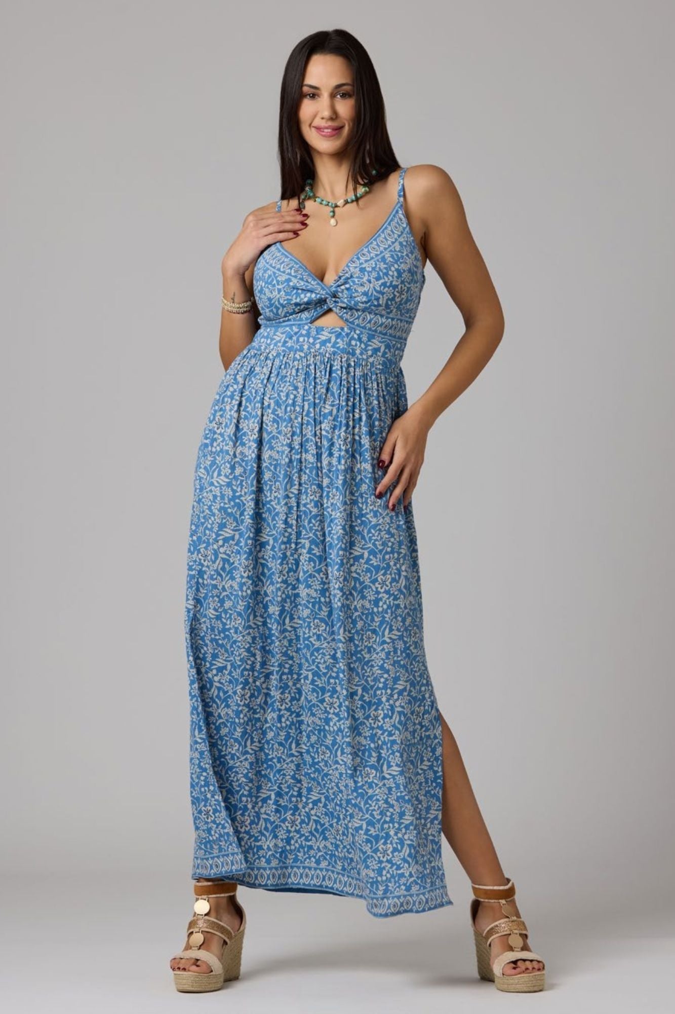 Vestido Largo de escote