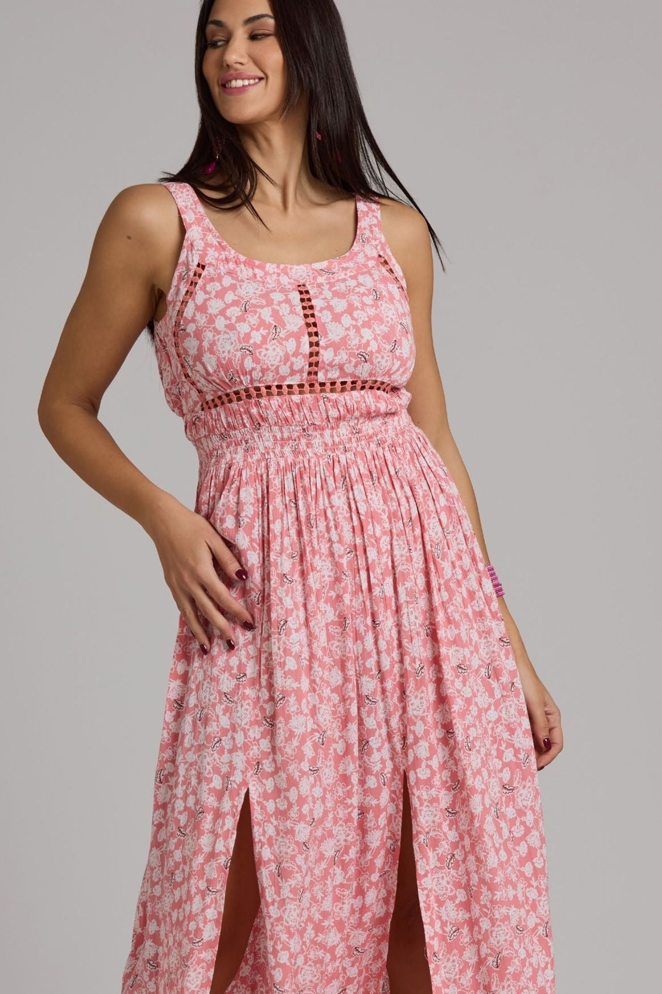 Vestido Largo Tirante ancho