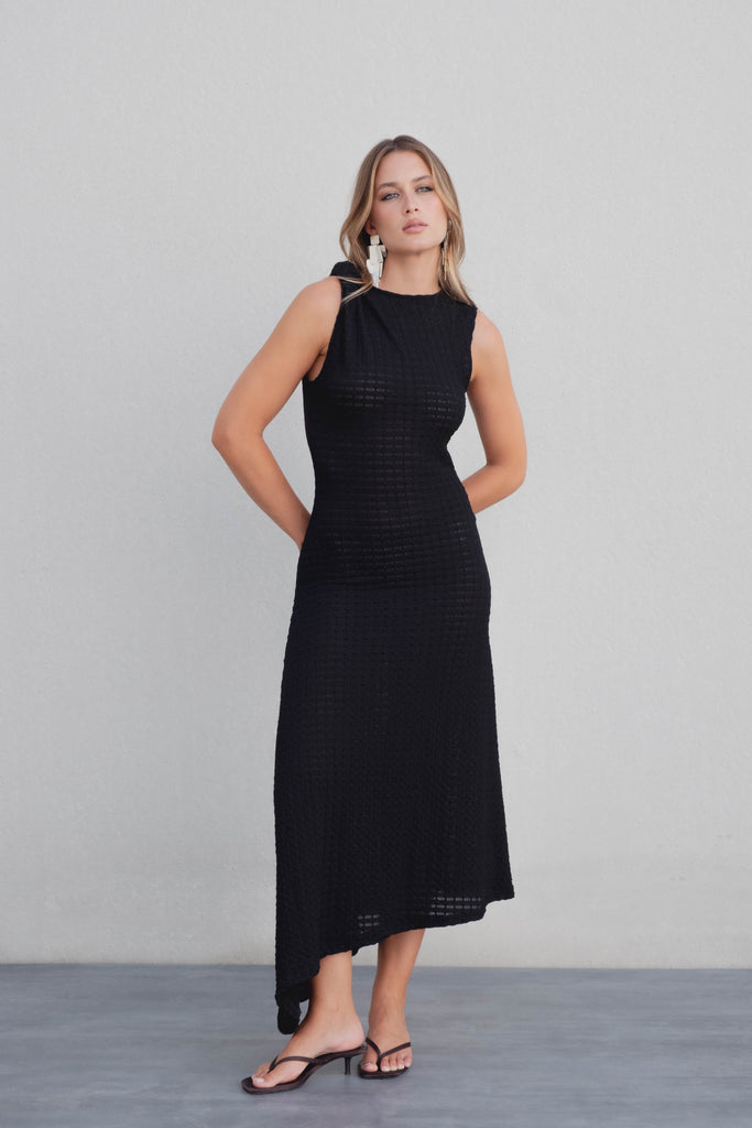 VESTIDO ASIMETRICO