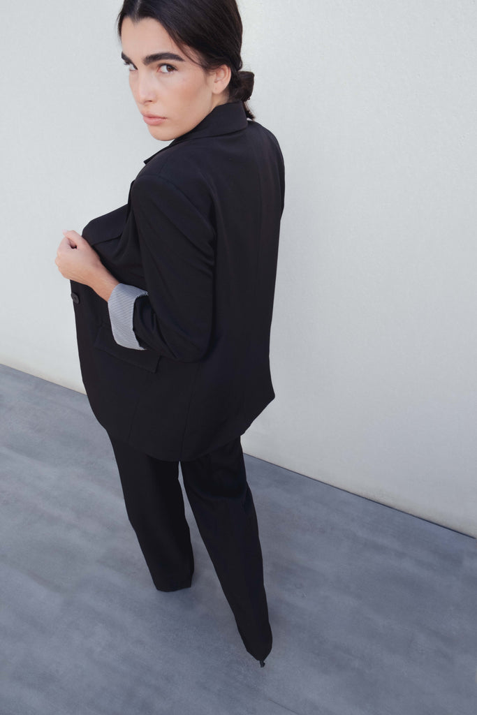 BLAZER PUÑO ESTAMPADO