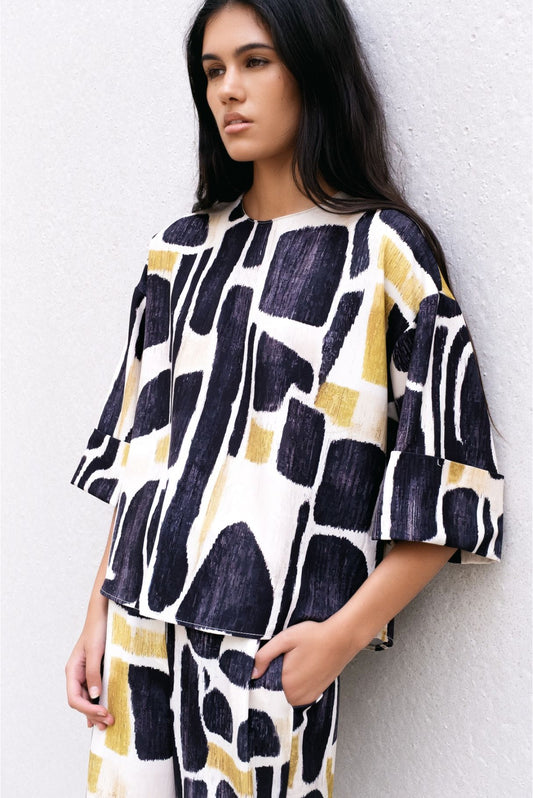 BLUSA ESTAMPADA