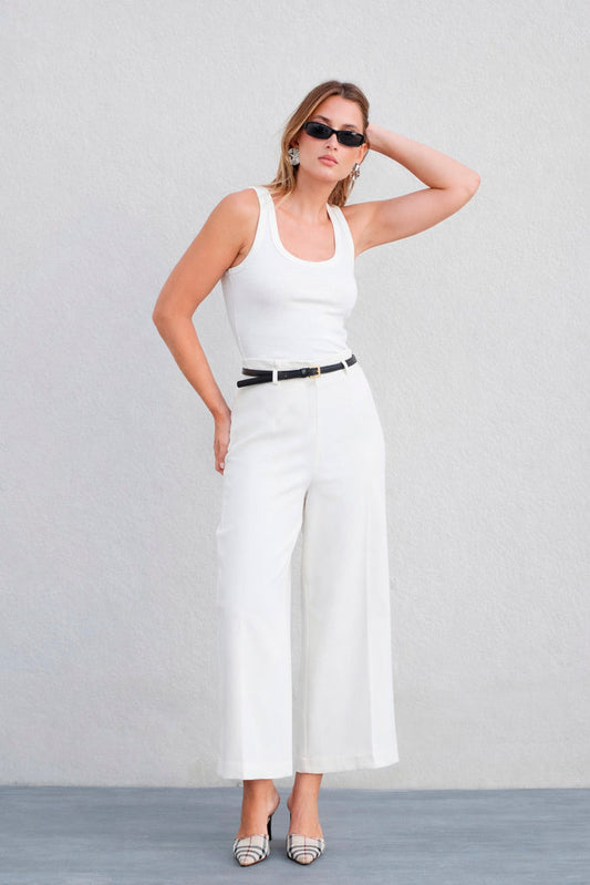 PANTALÓN CULOTTE CINTURÓN