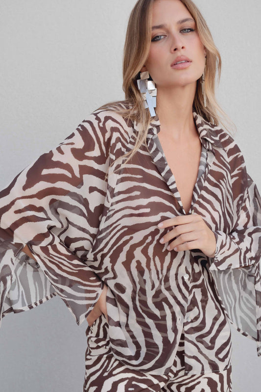 PANTALÓN ESTAMPADO CULOTTE