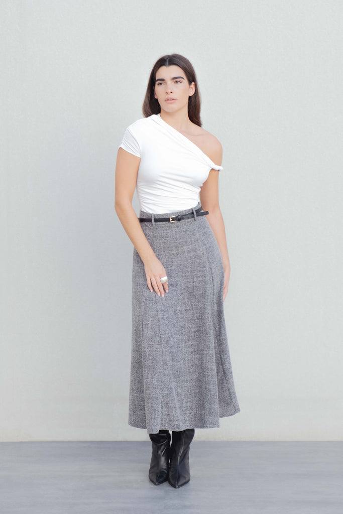 FALDA MIDI ESTRUCTURA